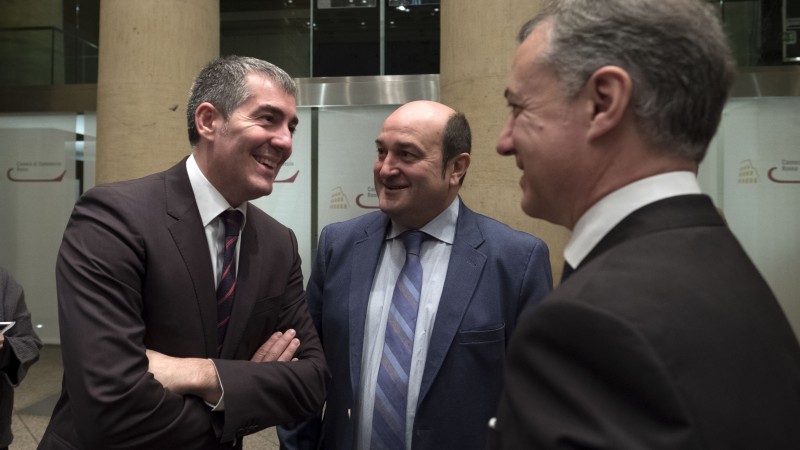 Consejo del PDE en Roma. Andoni Ortuzar