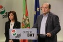 Declaración de Andoni Ortuzar, presidente del EBB, tras el anuncio del CIV