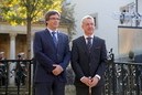 Iñigo Urkullu y Carles Puigdemont, president de la Generalitat de Catalunya