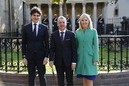 U. Rementeria, diputado general de Bizkaia, I. Urkullu y Ana Otadui presidenta de las JJGG de Bizkaia