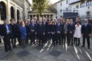 Iñigo Urkullu junto al grupo parlamenario Euzko Abertzaleak (EAJ-PNV)