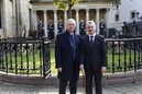 Javier Leoz, concejal Iruña e Iñigo Urkullu